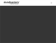 Tablet Screenshot of mindsailors.com